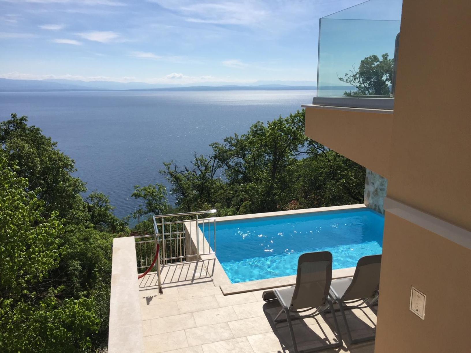 Villa Sabine Apartment Losinj メドヴェヤ エクステリア 写真